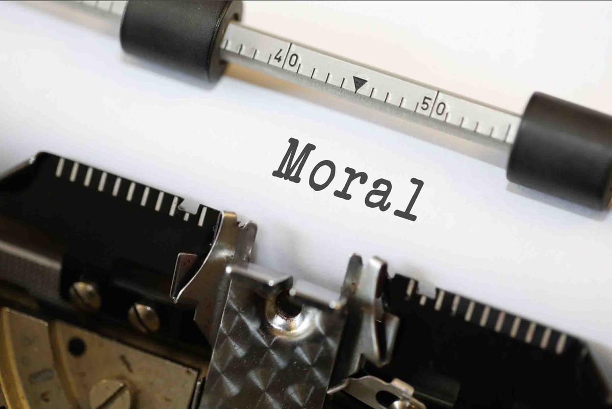 Moral typewriter