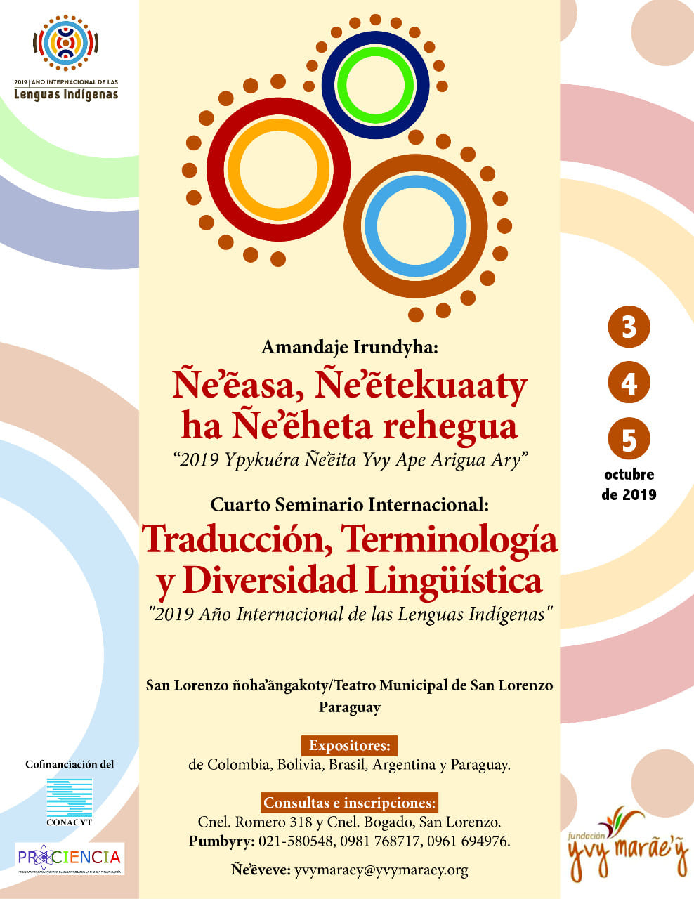 Cuarto Seminario Internacional Yvy Maraey