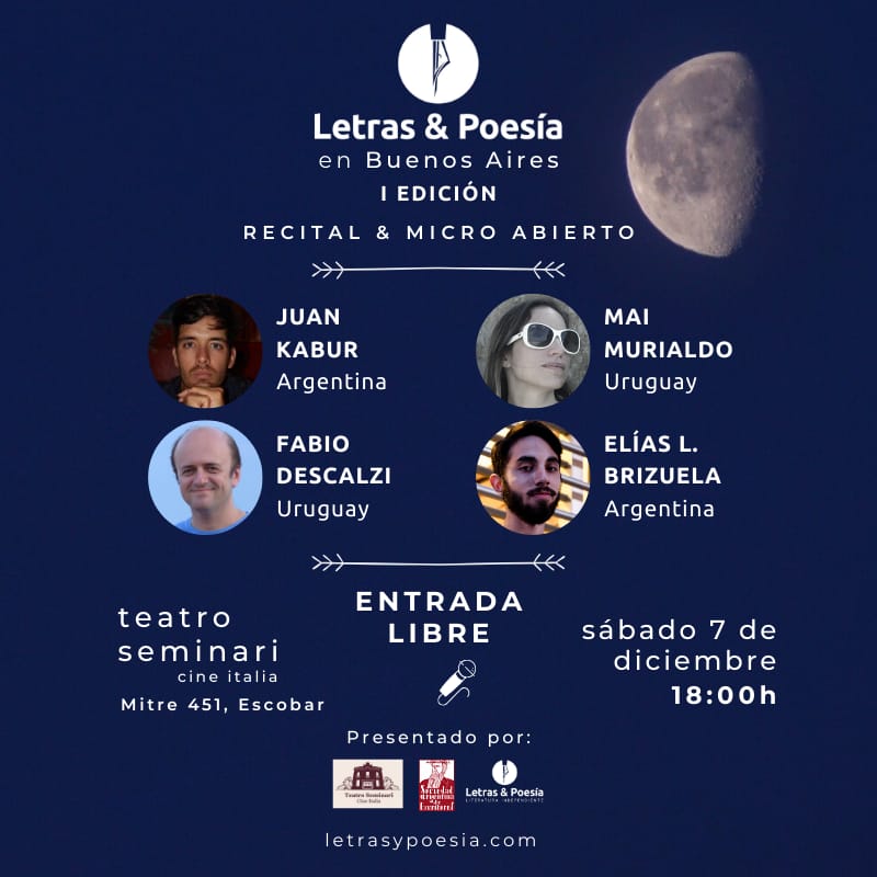 Cartel recital Escobar 2019