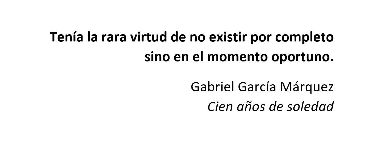 Epígrafe García Márquez