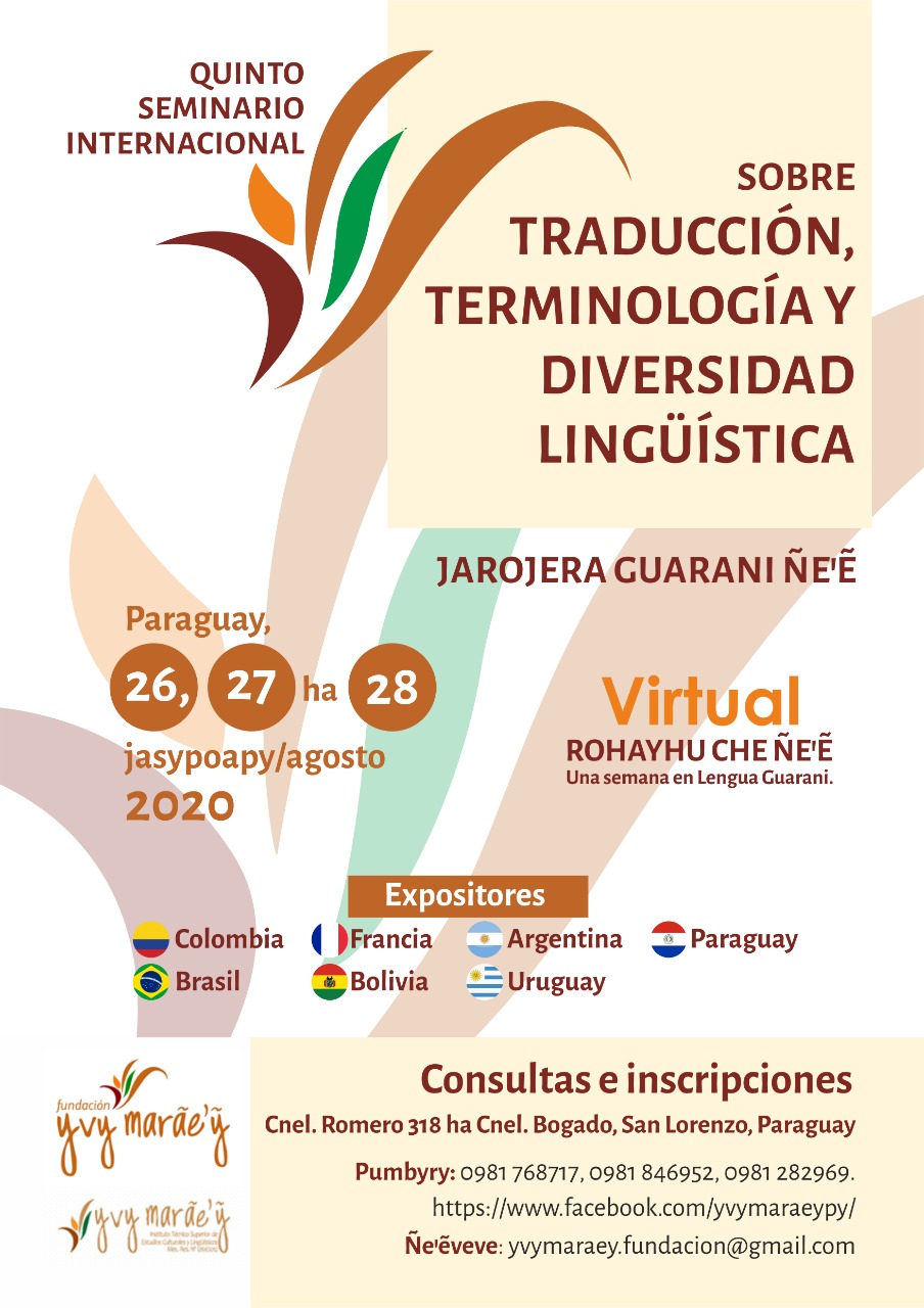 Seminario Terminología Yvy 2020